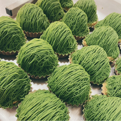 やきぐりモンブラン　抹茶